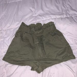 Abercrombie and Fitch Medium Paper bag shorts